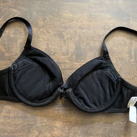 Newport News vintage satin second skin with removable padding Sz-36B - Picture 7 of 8